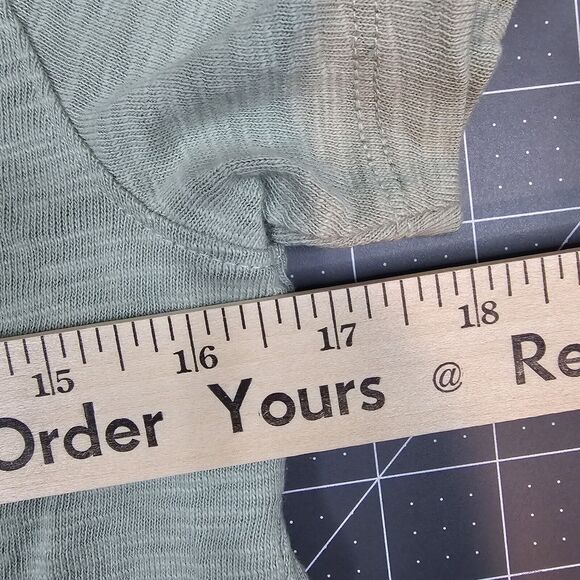 Tecovas Tshirt Womens XS Western Beige Preppy Casual Basic Classic Minimalist - Picture 6 of 7